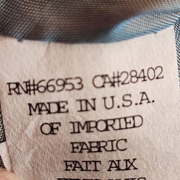 Cynthia Steffe Gray Tweed 100% Wool Double Breasted Peplum Peacoat - Picture 8 of 9